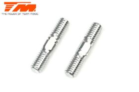 Team Magic Spurstangen Aluminium 7075 3x 14mm (2 Stk.) /...