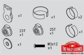 Rally Legends ErsatzteilServo Saver Satz (EZRL2263) / MCH179