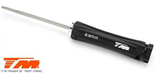 Team Magic Werkzeug 6-kant-schlüssel Team Magic Black Magic RC 2.5mm / TM117057-3