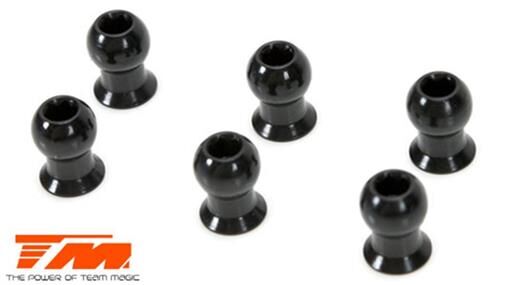 Team Magic Ersatzteil E4RS II / E4RS III / E4RS4 Kugel 5.8mm Lang Stahl (6 Stk.) / TM115033
