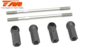 Team Magic Ersatzteil G4JR Lenkungsstangen Einstellbar...