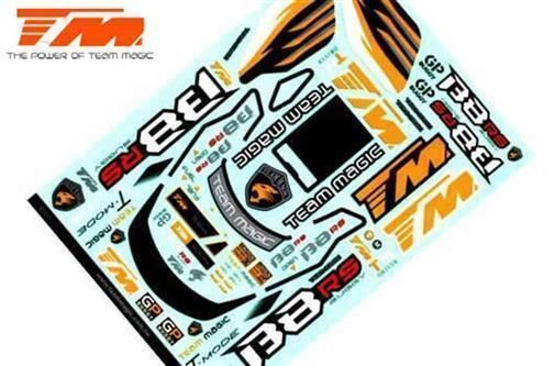 Team Magic Aufkleber B8RS / TM118017