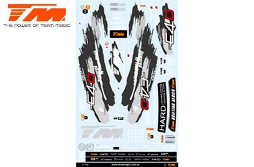Team Magic Aufkleber E4D S15 / TM503320