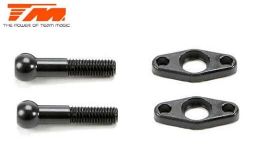 Team Magic Ersatzteil E4RS II / E4RS III / E4RS4 Stabilisator vorne Kugelkopf (2 Stk.) / TM507365