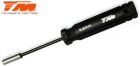 Team Magic Werkzeug Mutternschlüssel Team Magic Schwarz HC 5mm / TM117009