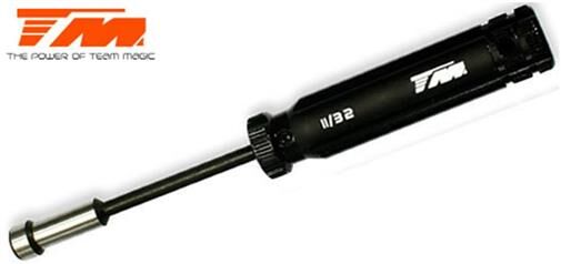 Team Magic Werkzeug Mutternschlüssel Team Magic Schwarz HC 11/32 / TM117019