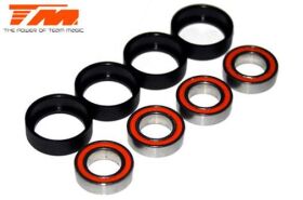 Team Magic Kugellager metrisch8x16x5mm Composite (4 Stk.)...