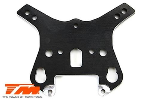 Team Magic Ersatzteil E6 Trooper / Trooper II / E6 III Stossdämpferbrücke Schwarz / TM505132BK