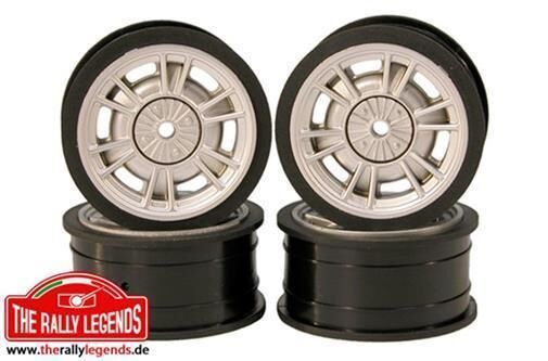 Rally Legends Felgen 1/10 Rally Fiat 124 (4 pcs) / EZRL2407