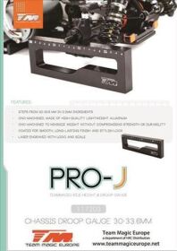 Team Magic Werkzeug Team Magic Pro-J Tools Droop-lehre 30~33.6mm / TM117203