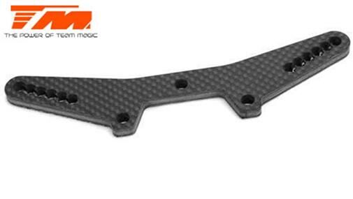 Team Magic Ersatzteil E4RS II EVO Low CG Stossdämpferbrücke vorne 3mm / TM507214