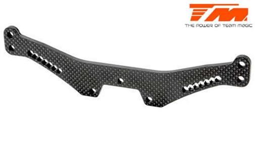 Team Magic Ersatzteil E4RS II EVO Low CG Stossdämpferbrücke hinten 3mm / TM507216