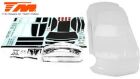 Team Magic Karosserie 1/10 Touring / Drift 195mm Unlackiert CMR / TM503323C