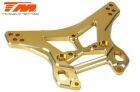 Team Magic Tuningteil E6 Trooper / Trooper II / E6 III Aluminium Gold eloxiert Stossdämpferbrücke 6.3mm (V/H) / TM505221GD