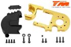 Team Magic Ersatzteil E6 III Aluminium Gold eloxiert Einstellbar Motorhalter mit Getriebeschutz / TM505249GD