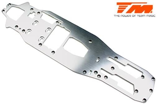 Team Magic Ersatzteil G4JS/JR/D Aluminium 7075 Chassis 3mm / TM502342