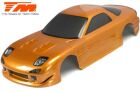 Team Magic Karosserie 1/10 Touring / Drift 190mm Fertig lackiert keine Löcher RX7 Gold / TM503321GDA
