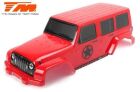 Team Magic Karosserie Monster Truck Fertig lackiert E6 J-Star Rot / TM505322R