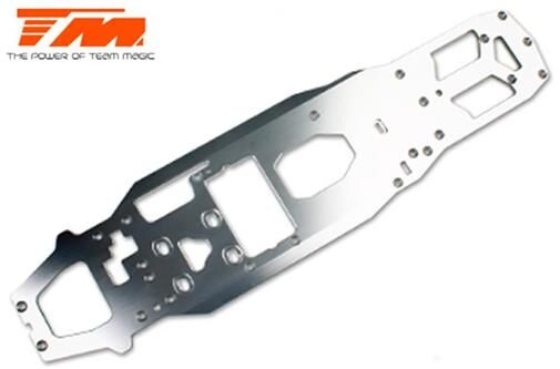 Team Magic Ersatzteil G4 Aluminum 7075 Chassis 3mm (S/RTR) / TM502276