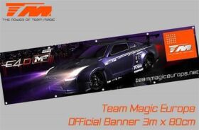 Team Magic Banner Team Magic E4D-MF R35 300 x 80cm / TM-B-2