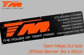 Team Magic Banner Team Magic TM Logo 300 x 80cm / TM-B-6