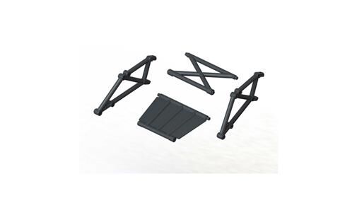 Arrma Ersatzteil Rear Bumper Frame Set / ARA320548
