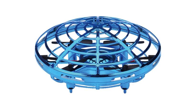 Amewi Mini UFO mit Gestensteuerung blau / 25303