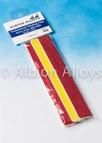 ALBION ALLOYS Krick Profi-Sandpapierfeile 20x165 mm...