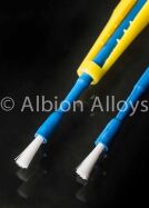 ALBION ALLOYS Krick Magic Brush - Mini Pinsel blau mit Griff / AAM933001