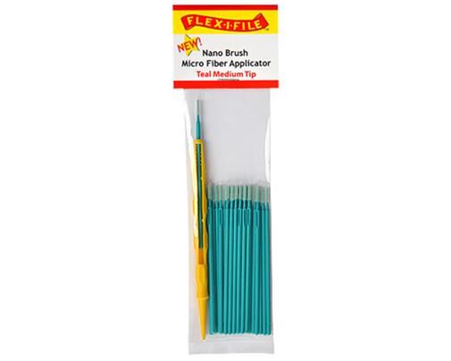ALBION ALLOYS Krick Nano Brush - Nano Pinsel mittlere Spitze türkis mit Griff / AAN935004
