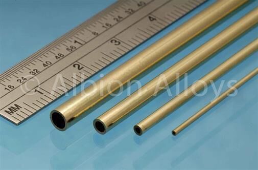 ALBION ALLOYS Krick Messing Rohr 7x0,45x305 mm VE3 PG B / AABT7M