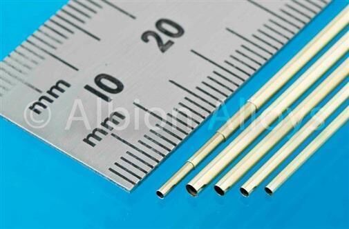 ALBION ALLOYS Krick Slide Fit Messing Pack rund 1.1, 1.3, 1.5 & 1.7 mm VE4 PG C / AASFT8