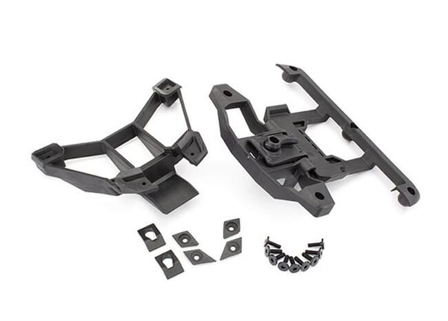 Traxxas MAXX Karo-Halter v/h + Schrauben / TRX8915