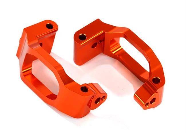 Traxxas MAXX Caster-Blocks (C-Hubs) l/r Alu orange / TRX8932A