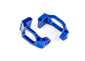 Traxxas MAXX Caster-Blocks (C-Hubs) l/r Alu blau / TRX8932X