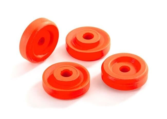 Traxxas Felgen-Scheiben orange (4) / TRX8957T