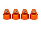Traxxas Dämpfer-Kappen Alu orange GT-Maxx Dämpfer (4) / TRX8964T