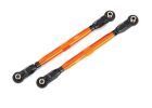 Traxxas Vorspur-Links Wide Maxx Rohr Alu orange / TRX8997A
