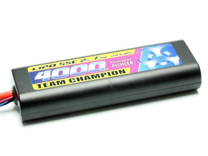 PICHLER LiPo Akku Team Champion 4000 - 7.4V | 55C | T Stecker / C4846