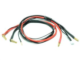 PICHLER Duo Ladekabel 4mm/5mm 2S Lipo Hardcase inkl. XH...