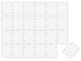 Extron Patentscharnier 25 x 20mm (VE=120St.) / X2001