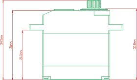 Robbe Modellsport FS 288 BB MG HV DIGITAL SERVO / 9116