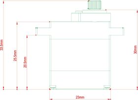 Robbe Modellsport FS 180 BB MG HV DIGITAL SERVO / 9118