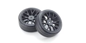 Kyosho VERKLEBTE REIFEN TC 1:10 FAZER 2.0 (2) MEDIUM /...