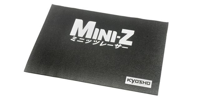 Kyosho SCHRAUBERMATTE PITMAT Mini-Z Schwarz (60x43cm) / K.MZW122BK