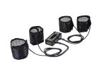 Arrowmax Tyre Warmer (1/8th) & Batt Warmer With Bag Black Golden / AM174015