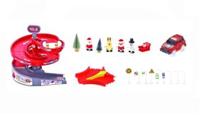 Amewi Magic Traxx Weihnachts Strecke 168-teilig mit LED-Fahrzeug / 100664