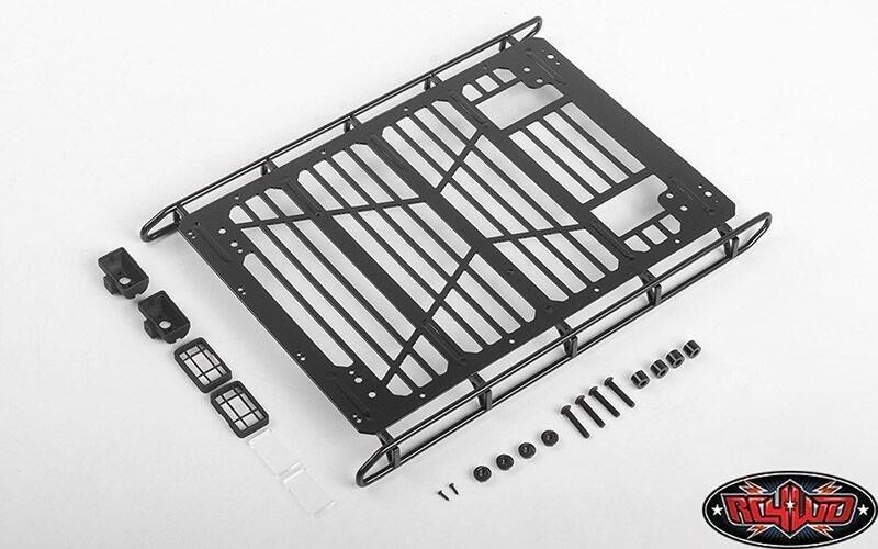 RC4WD Adventure Roof Rack w/ Rear Lights for Traxxas TRX-4 Mercede / RC4VVVC0855