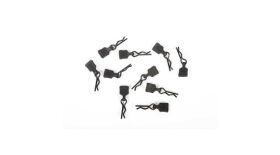 Axial Ersatzteil 3mm Body Clip w/Tab, Black (10pc) /...