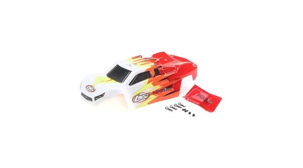 LOSI Ersatzteil Body, Red/White Mini-T 2.0 / LOS210013